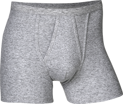 Jbs Original Underbukser Med Ben Grå Str Large Grå Mand 3XL