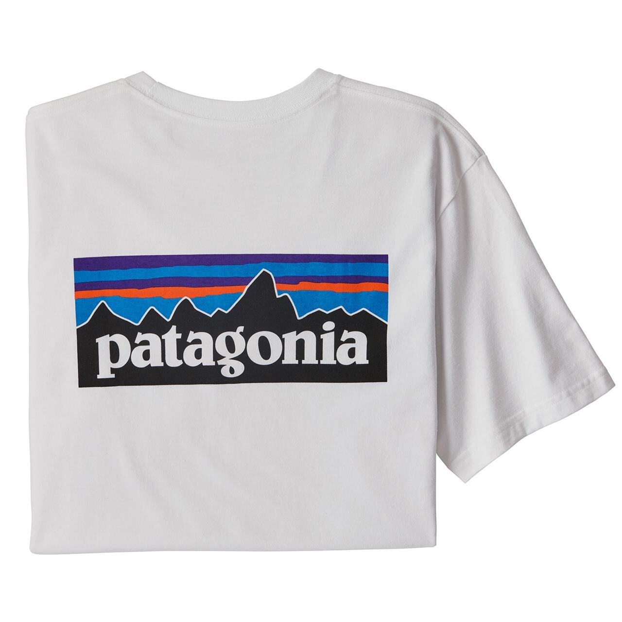 Patagonia Mens Logo Responsibili Tee Hvid White Large Hvid  XX-large