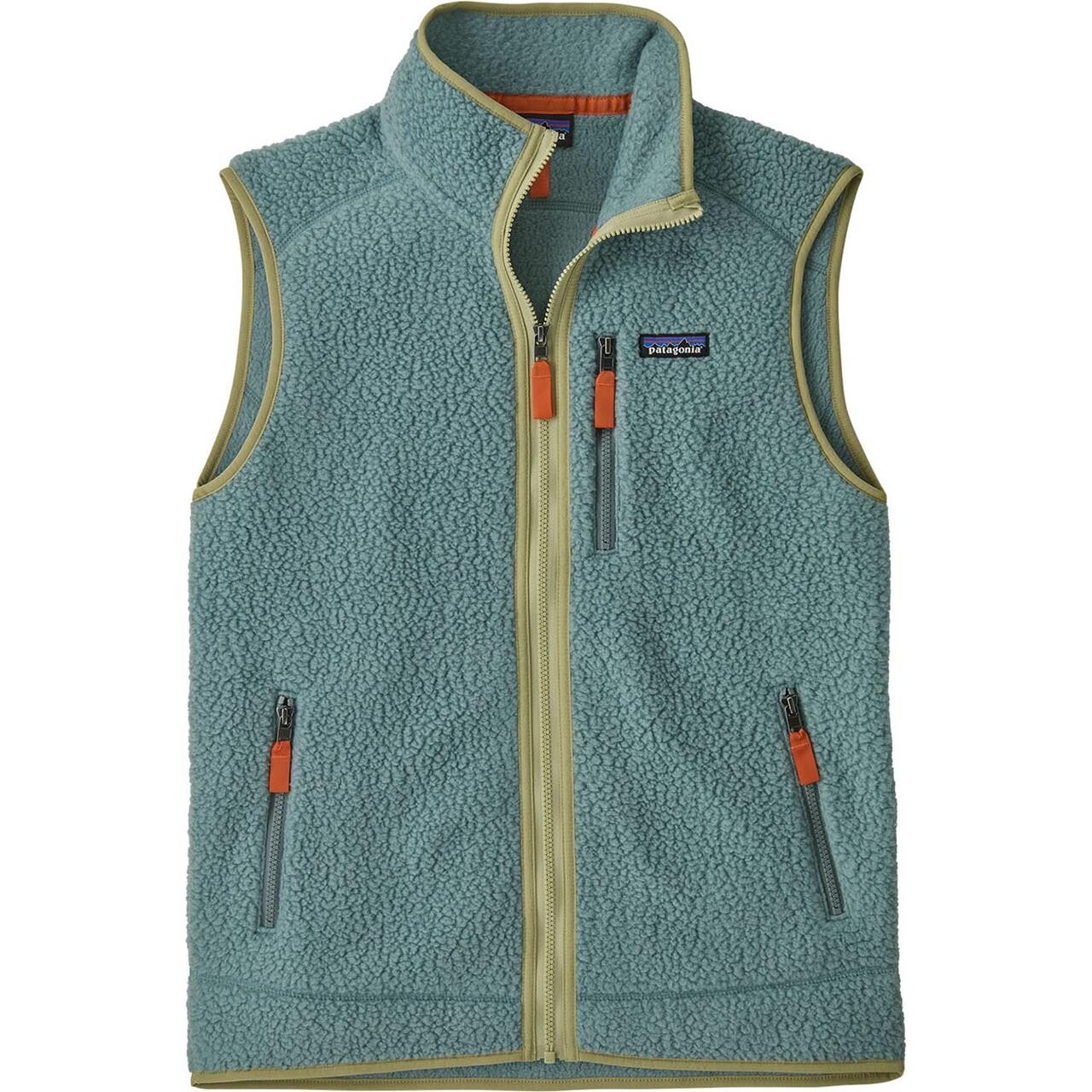 Patagonia Mens Retro Pile Vest Blå Blue Sage Large Blå (BLUE SAGE)  X-large
