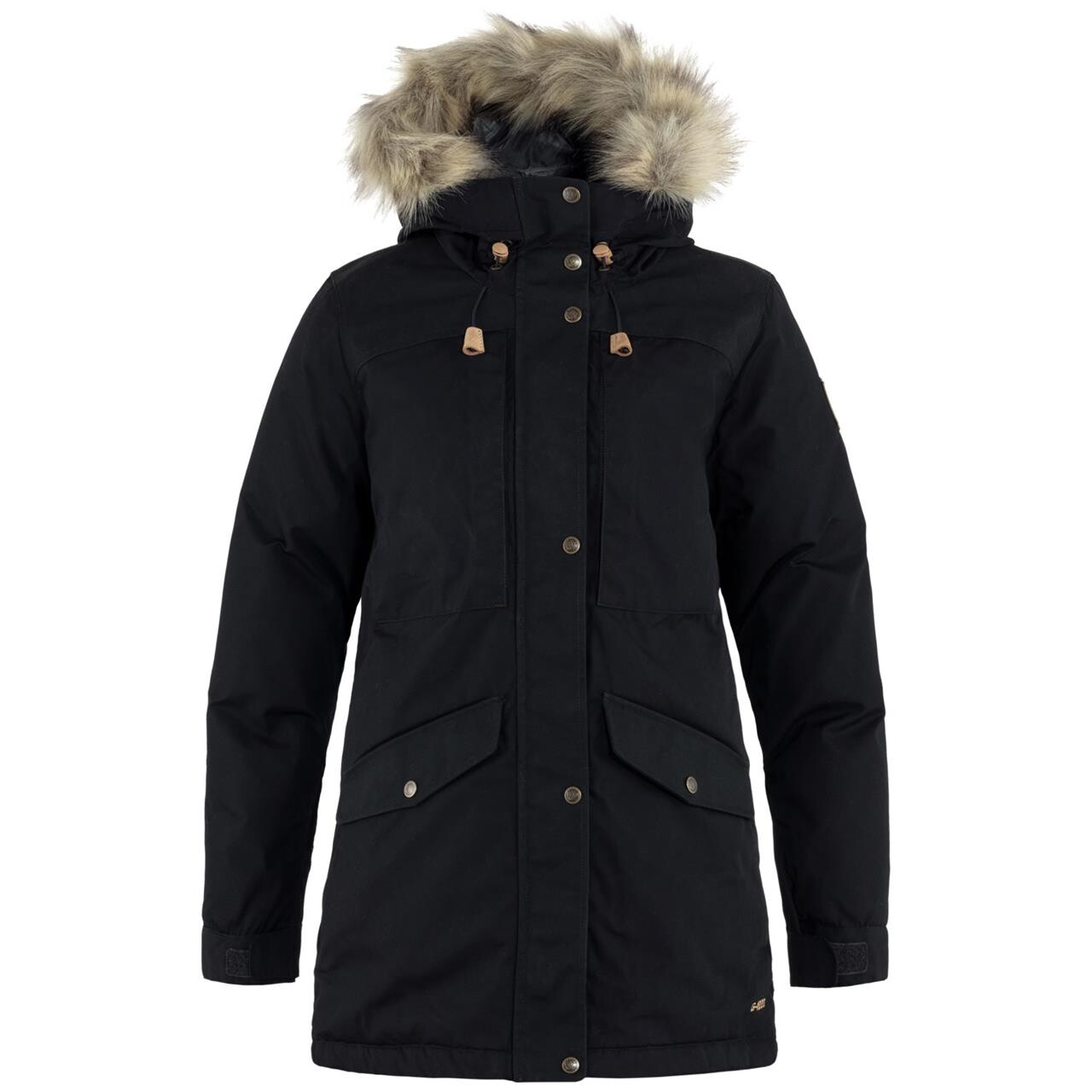 Fjallraven Womens Singi Down Jacket Sort Black 550 Large Sort  X-large