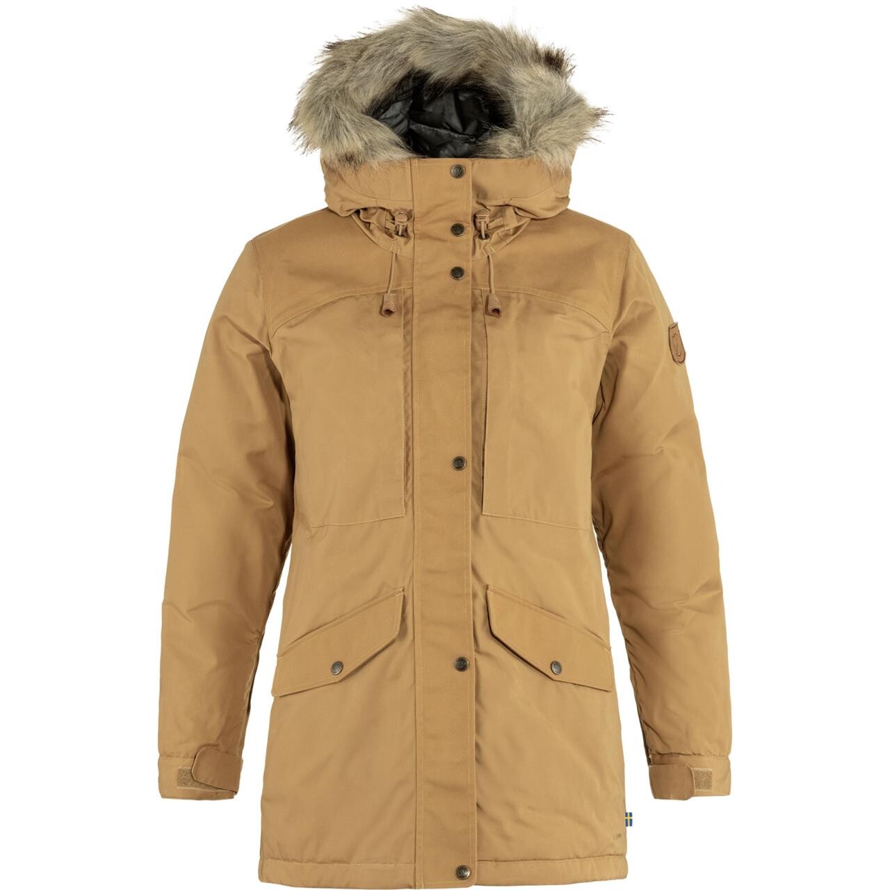 Fjallraven Womens Singi Down Jacket Brun Buckwheat Brown 232 Large Brun (BUCKWHEAT  X-large