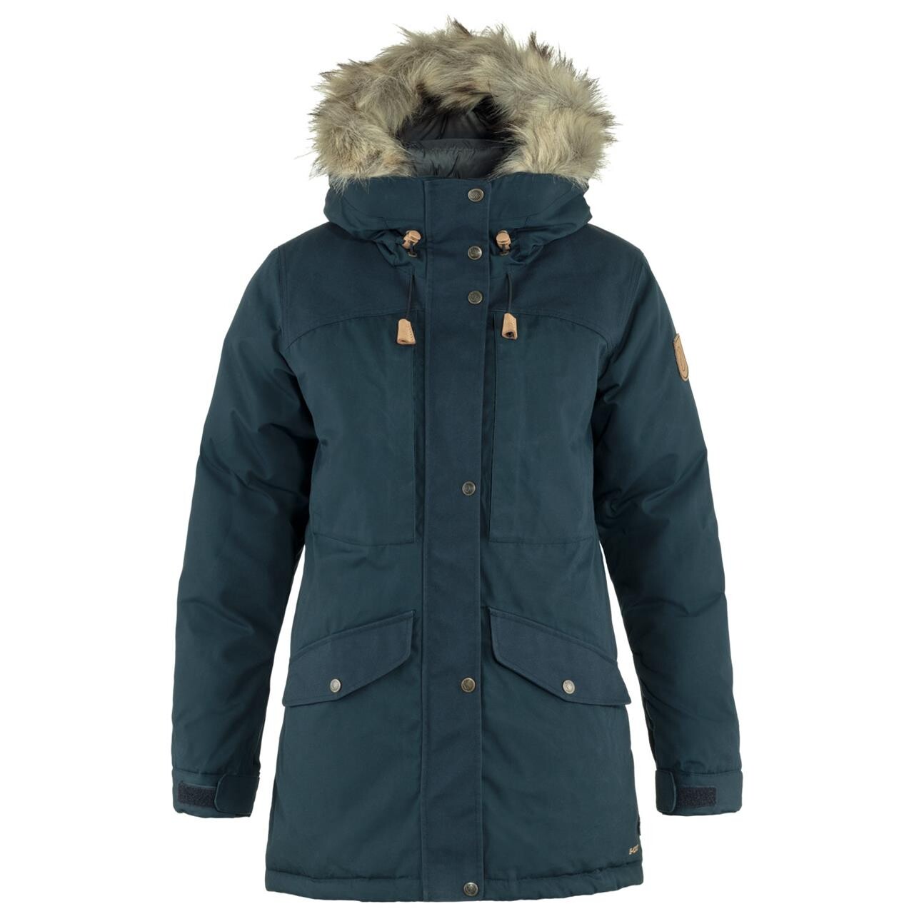 Fjallraven Womens Singi Down Jacket Blå Dark Navy 555 Large Blå (DARK NAVY/  X-large
