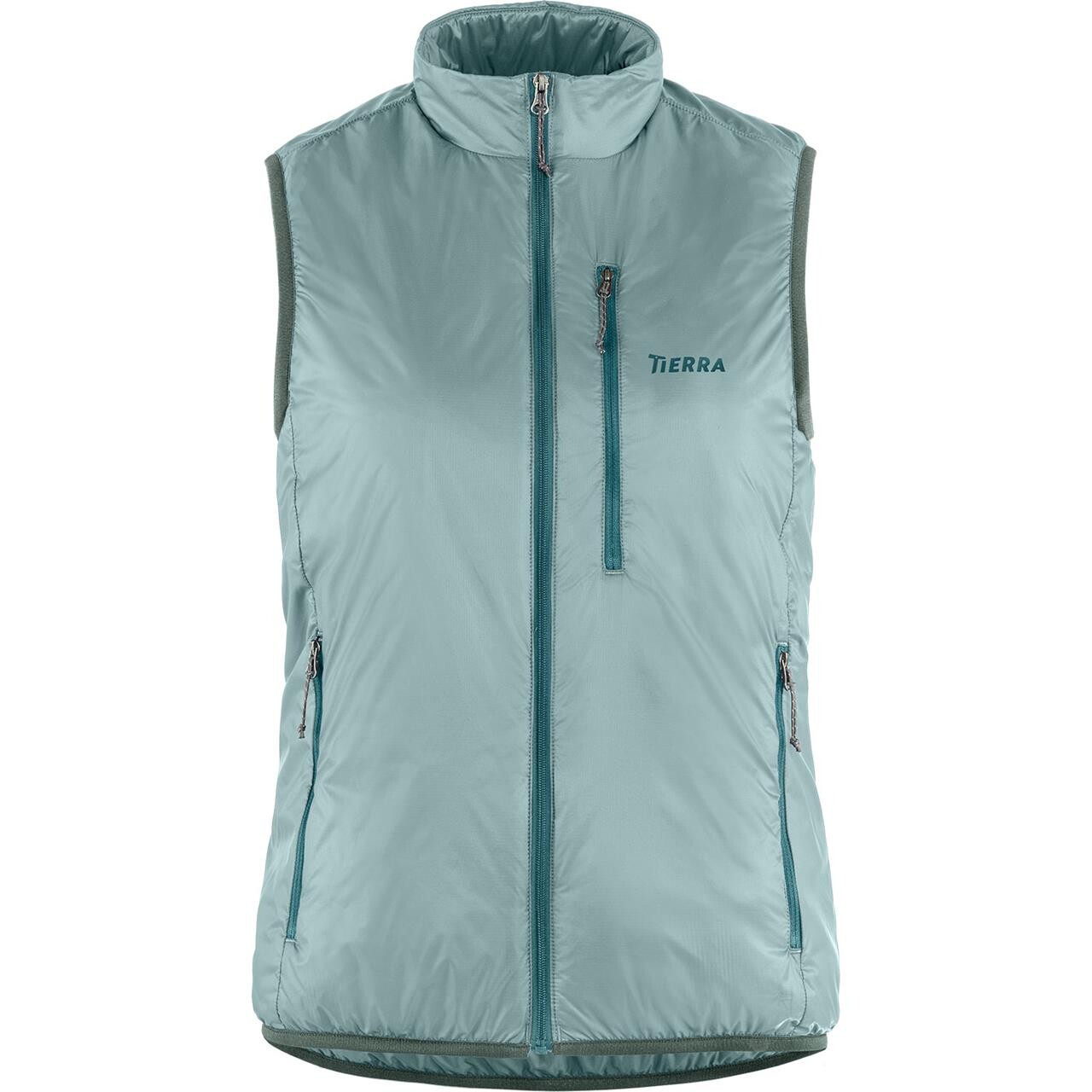 Tierra Womens Belay Vest Blå Pale Dust Large Blå (PALE DUST)  X-large