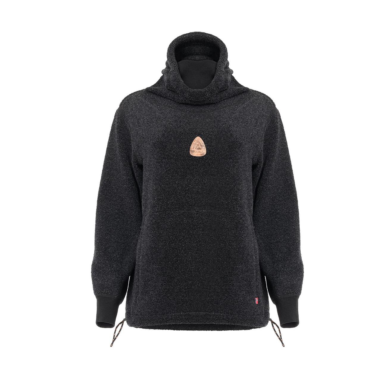 Aclima Reborn Terry Pullover Grå Dark Grey Melange Large Grå (DARK GREY  XX-large