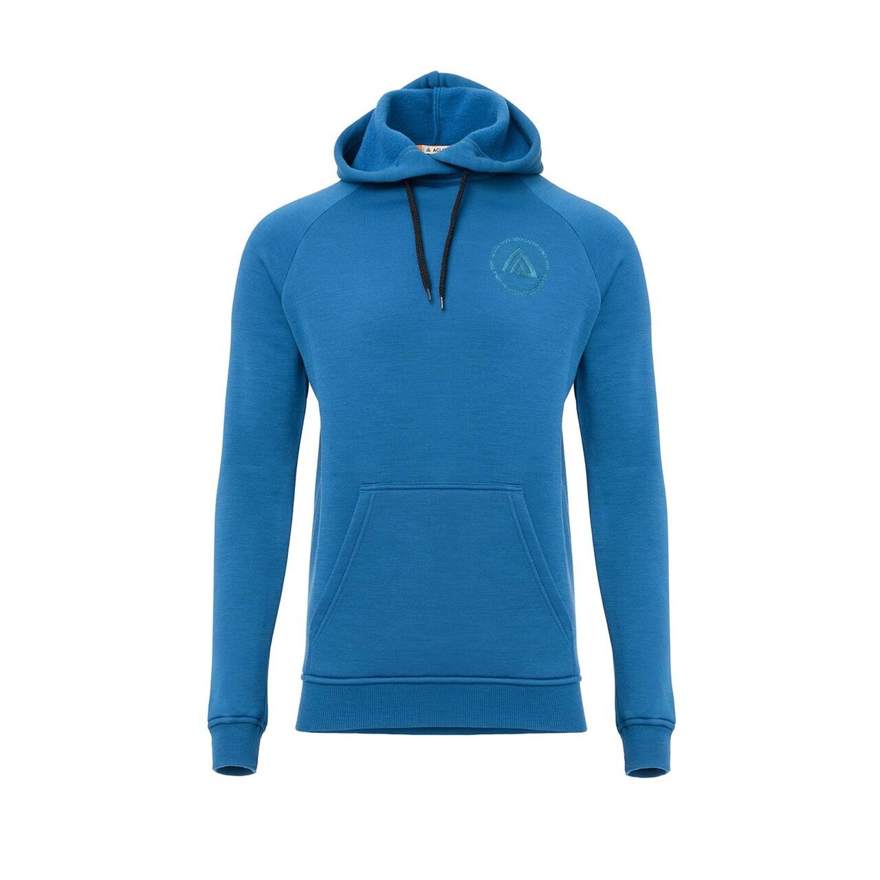 Aclima Mens Fleecewool Hoodie Blå Corsair Large Blå (CORSAIR)  XX-large
