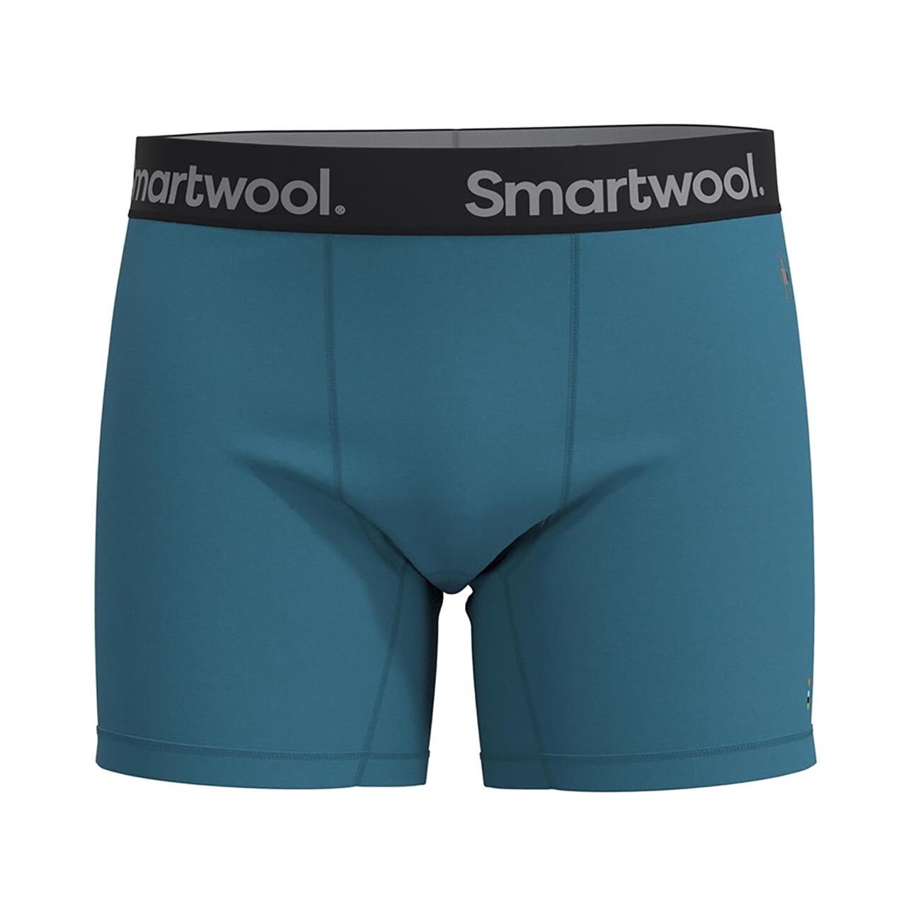 Smartwool Mens Active Boxer Brief Boxed Blå Twilight Blue Large Blå (TWILIGHT B  X-large