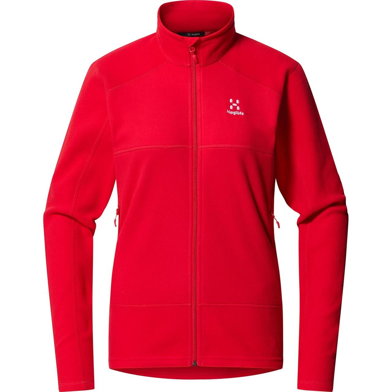 Haglfs Womens Buteo Mid Jacket Rød Bright Red Large Rød (BRIGHT RED  X-large
