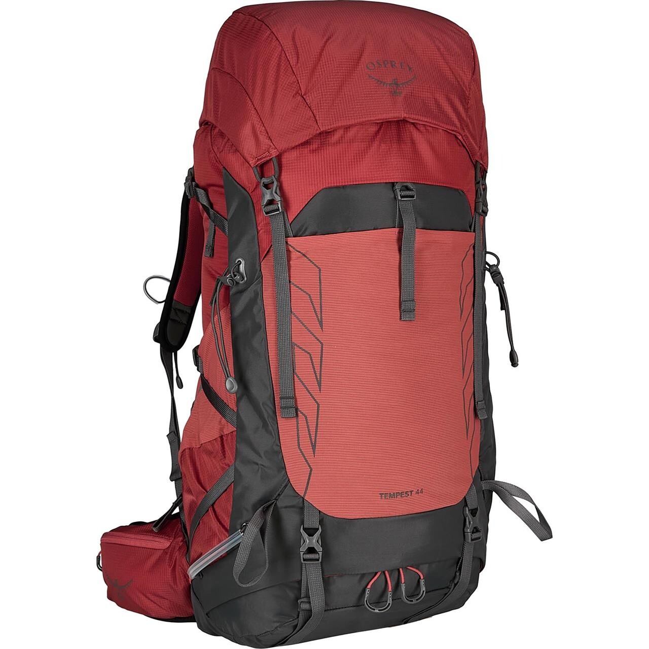 Osprey Womens Tempest Rød Red Pampas Coal Grey Medium Large Rød (RED PAMPAS  44