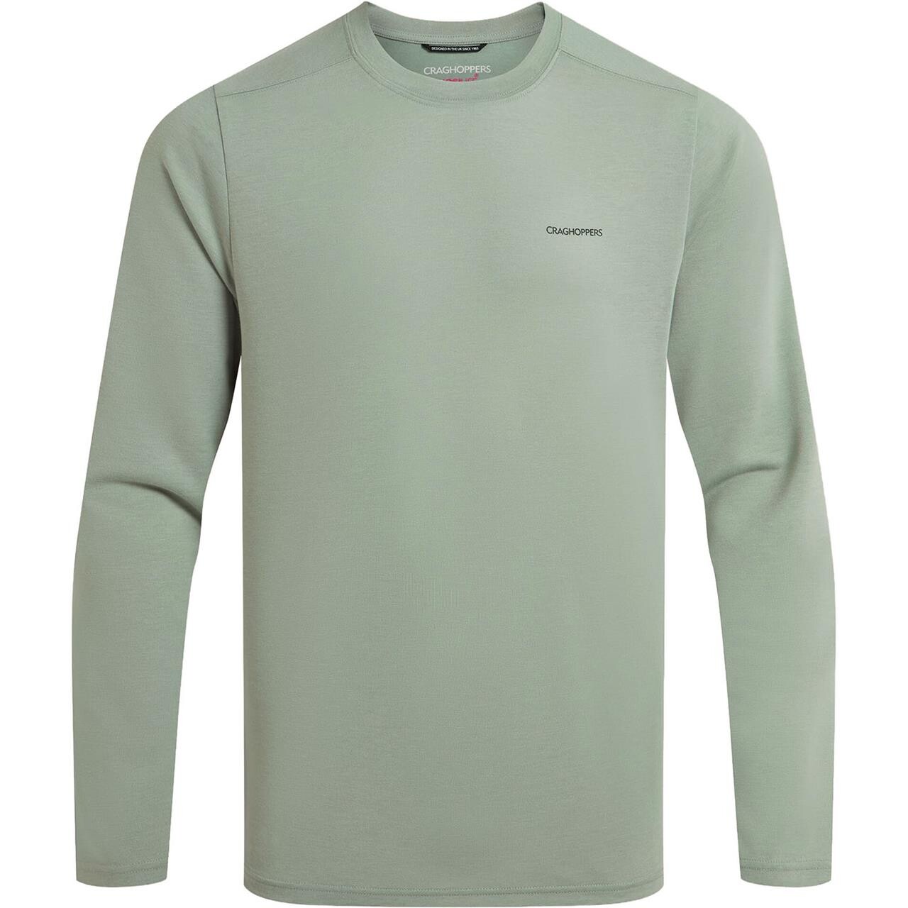 Craghoppers Mens Nosilife Abel Shirt Grøn Lichen Green Large Grøn  XX-large