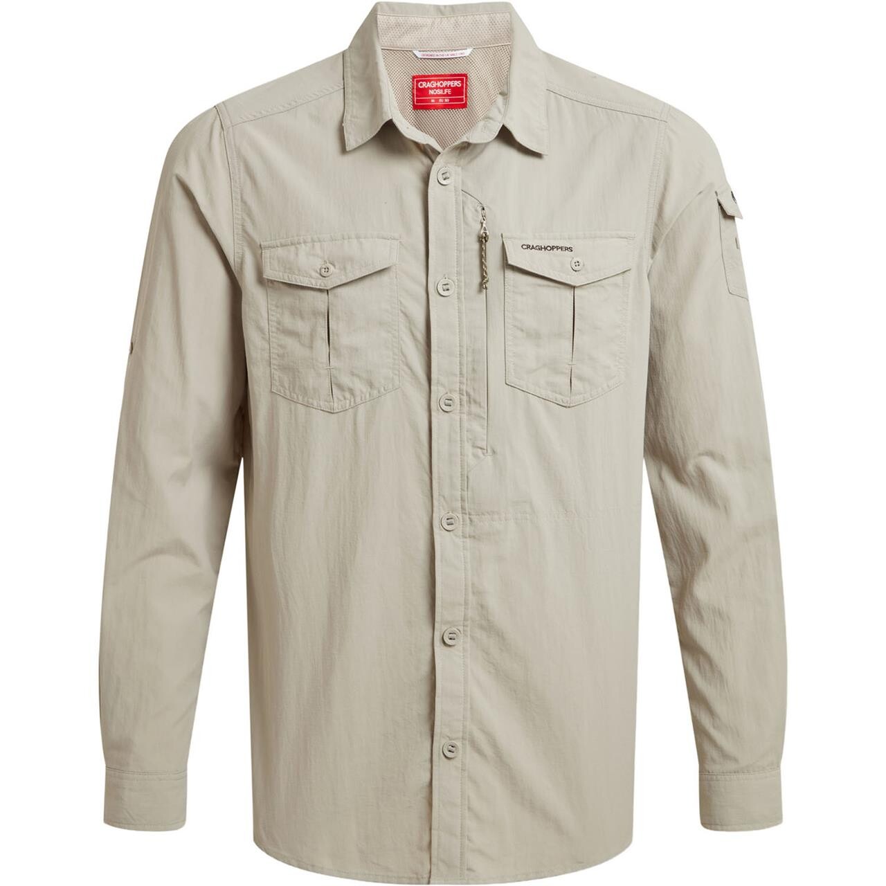 Craghoppers Mens Nosilife Adventure Shirt Iii Beige Parchment Xxx Large Beige (PARCHMEN  XXX-large