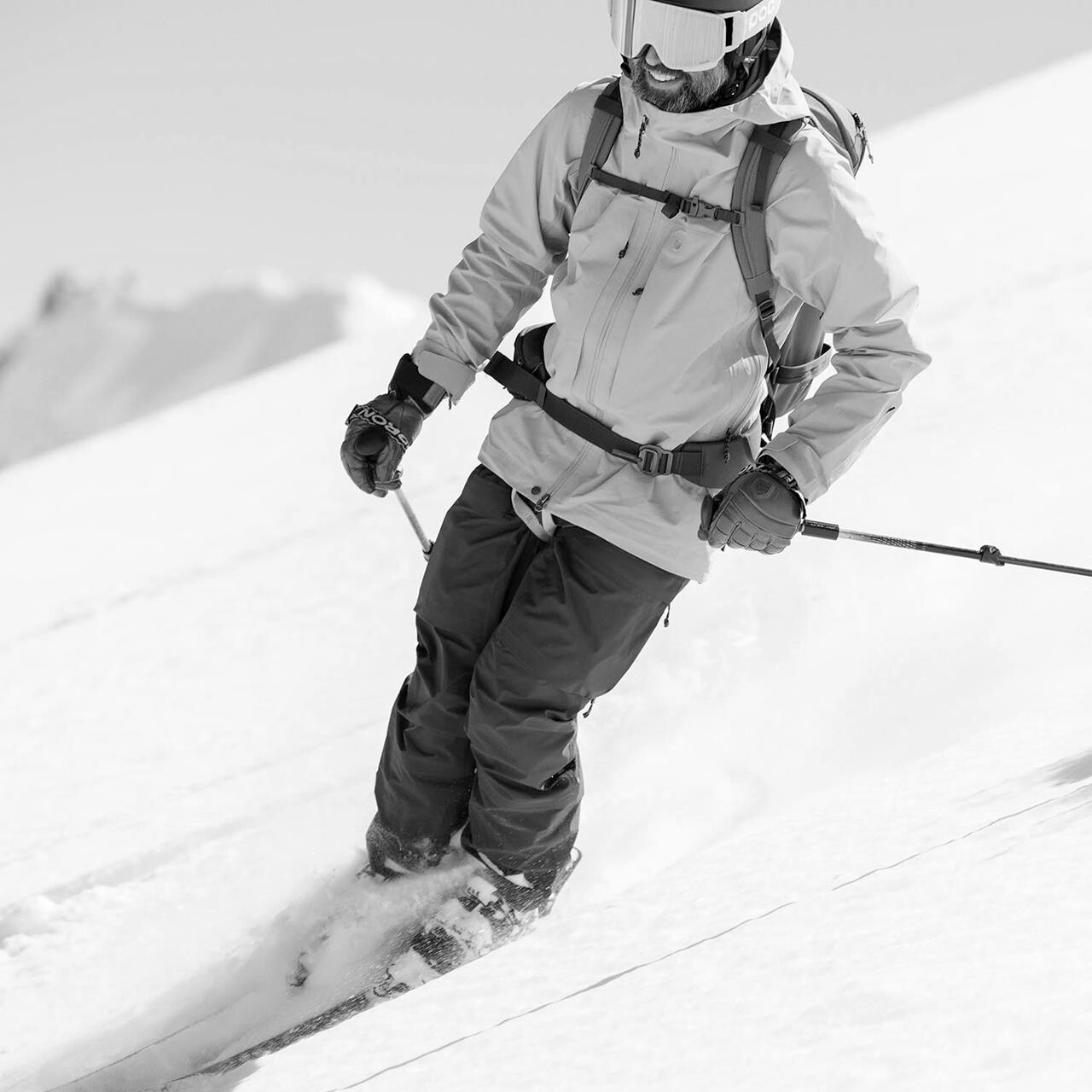 Fjallraven Mens Bergtagen Gtx Touring Jacket Sort Black 550 Large Sort  XX-large