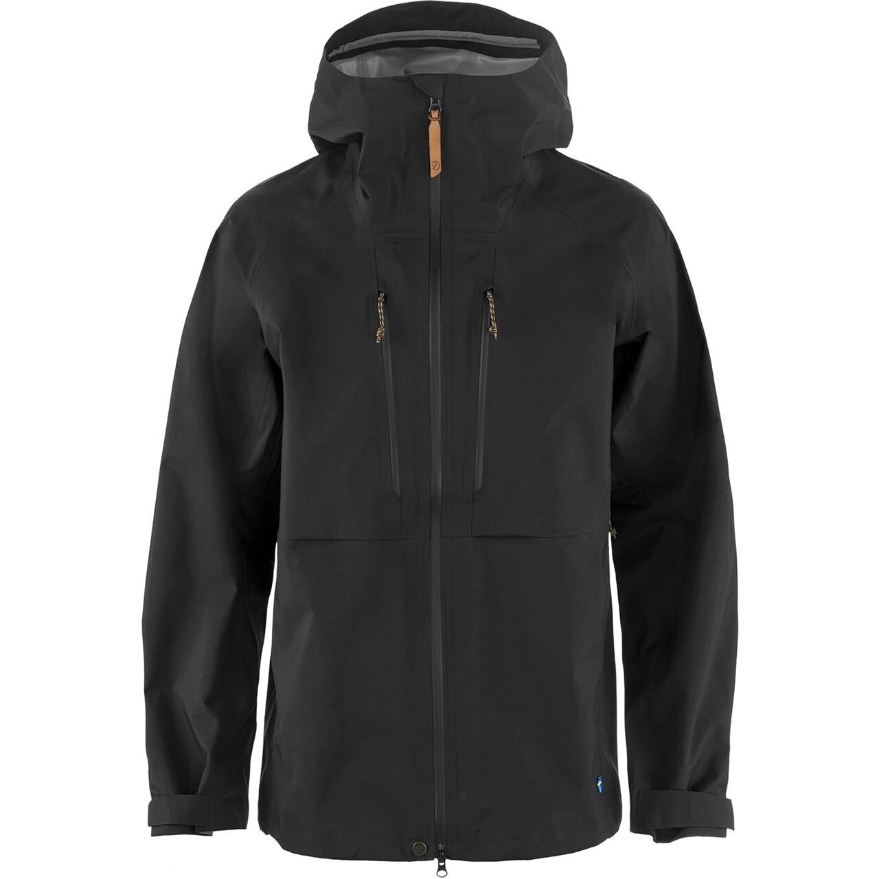 Fjallraven Mens Keb Gtx Jacket Sort Black 550 Large Sort  XX-large