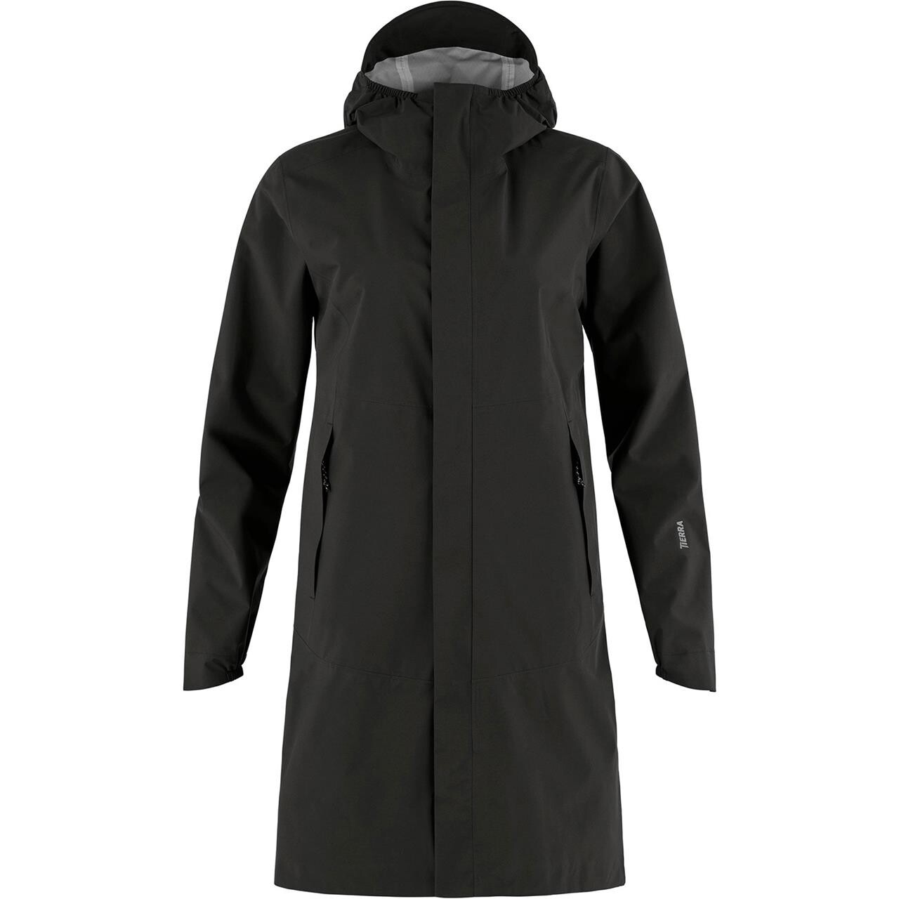 Tierra Womens Packoat Sort Black Large Sort  X-large