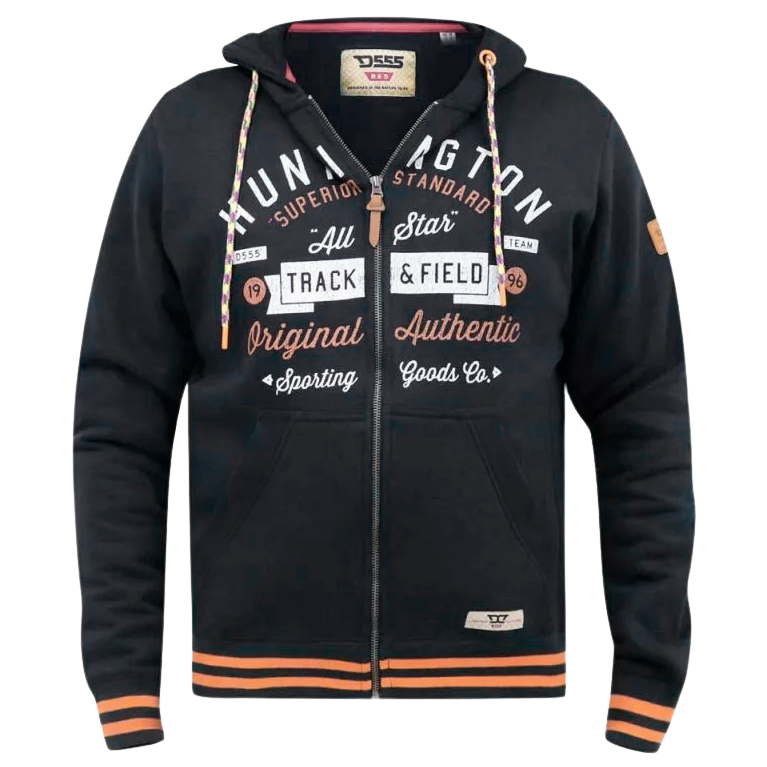 D555 Flanders Herre Cardigan Plus Size Navy Navy  4xl