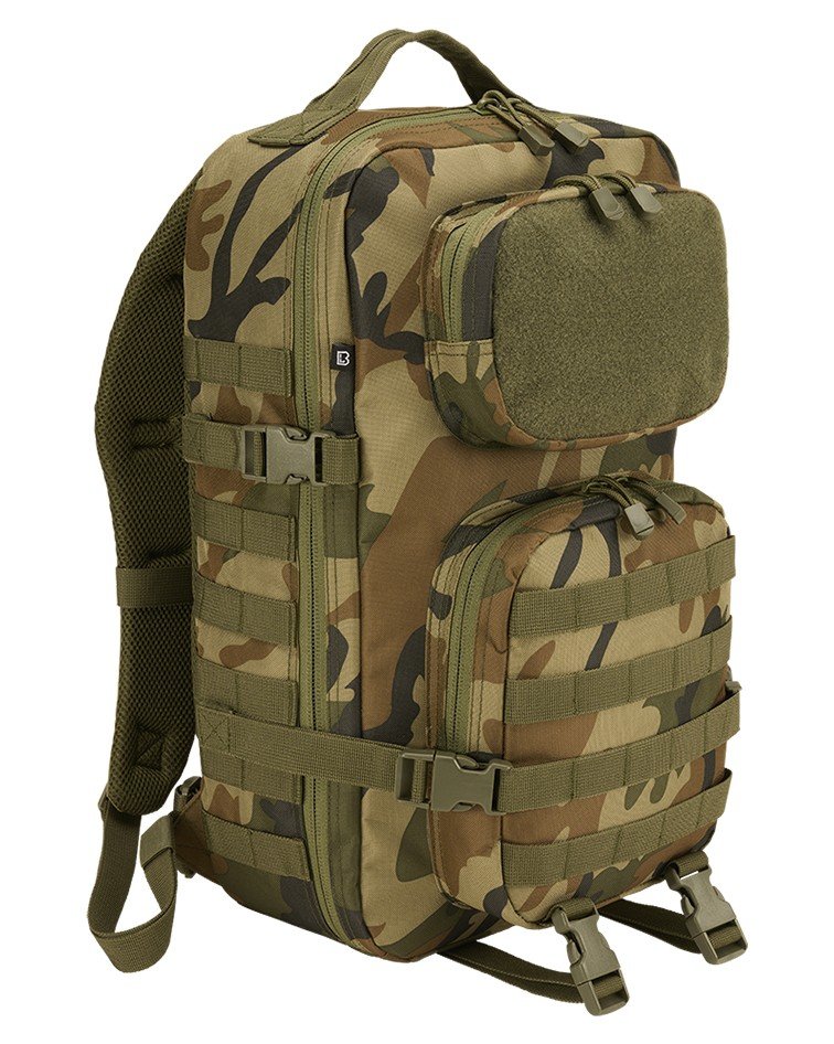 Brandit Cooper Patch Backpack Woodland Woodland Unisex Large