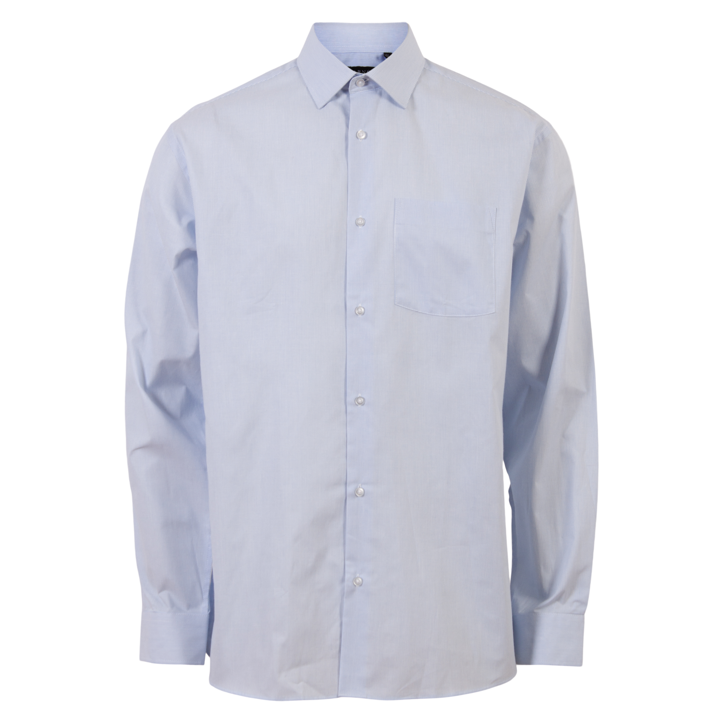 Carnt Oak Herre Skjorte Plus Size Light Blue Stripe 6xl Light Blue Stri  6XL