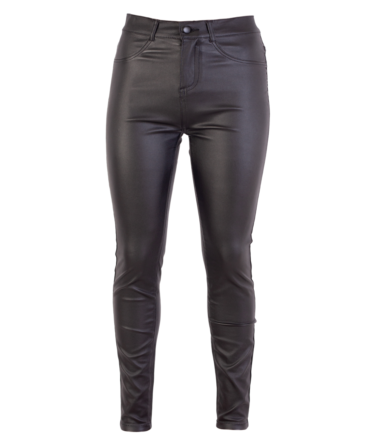 Steenholt Costabrava Dame Jeggings Plus Size Black Sort  52
