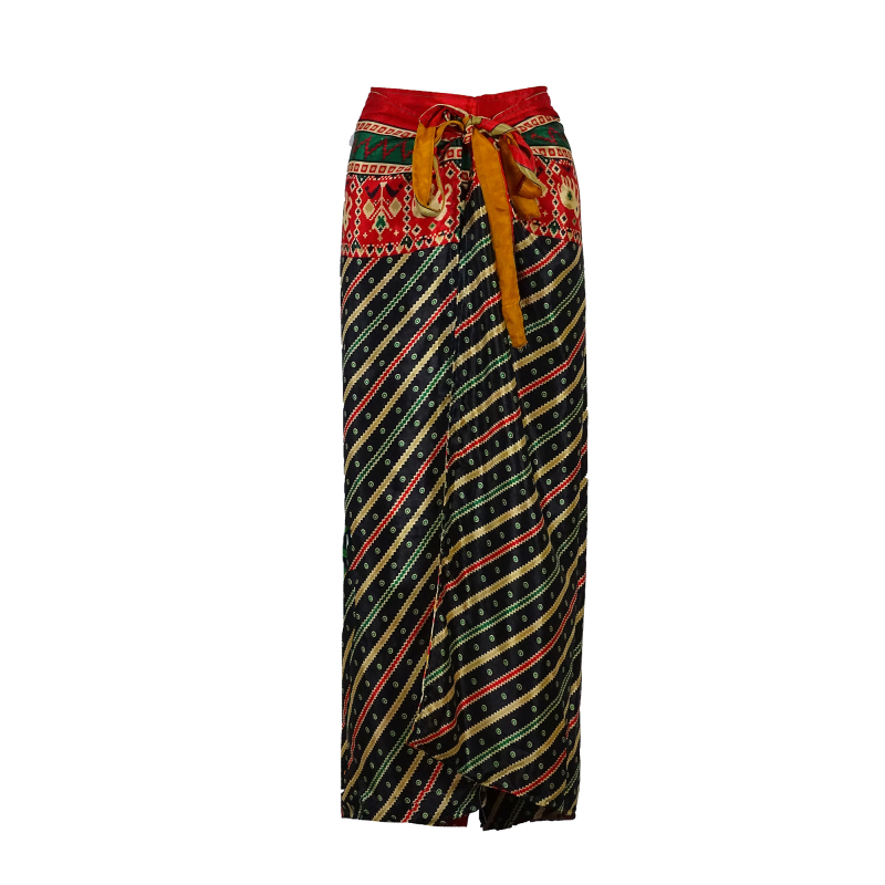 Wrap Pants Indian Colours Plus Size