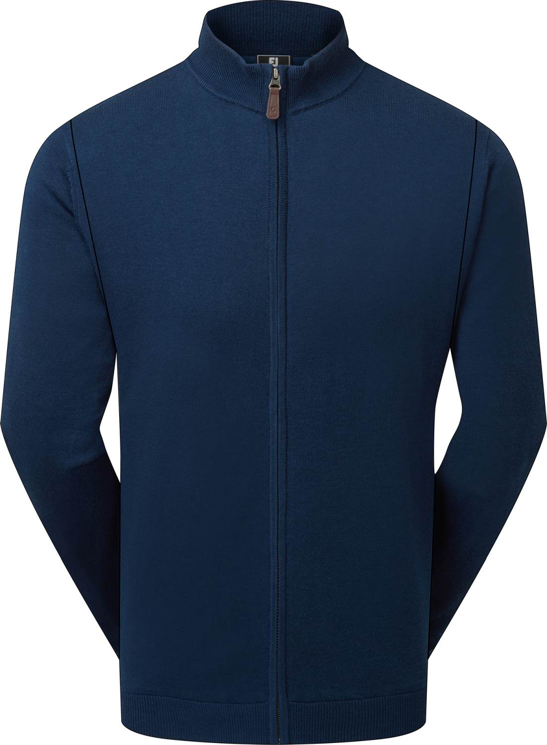 Footjoy Full Zip Lined Herre Cardigan Navy Str Xxxl Navy Herre XXXL