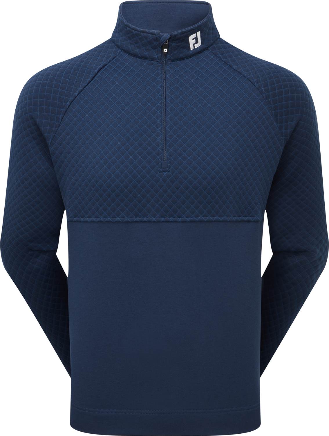 Footjoy Jacquard Thermal Chill Out Herre Pullover Navy Str Xxxl Navy Herre XXXL