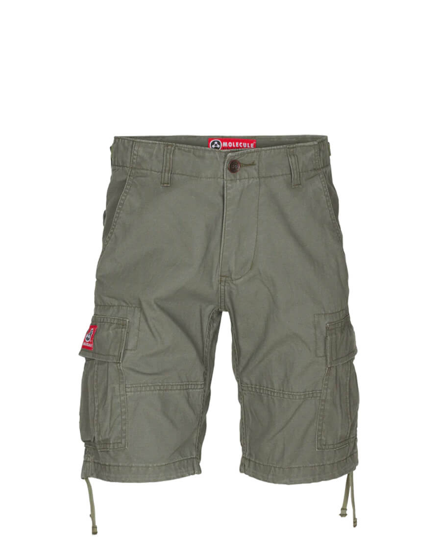 Molecule Shortcuts Cargo Shorts Oliven Large W36 Olive Herre X-Large / W36-4