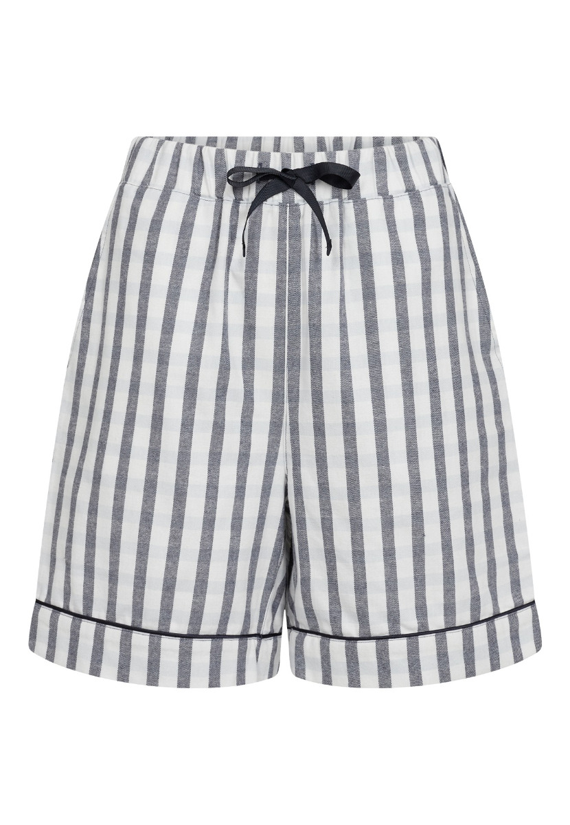 Pyjamas Shorts Dame Jbs Denmark Blå Striber Str Large Hvid Dame 2XL