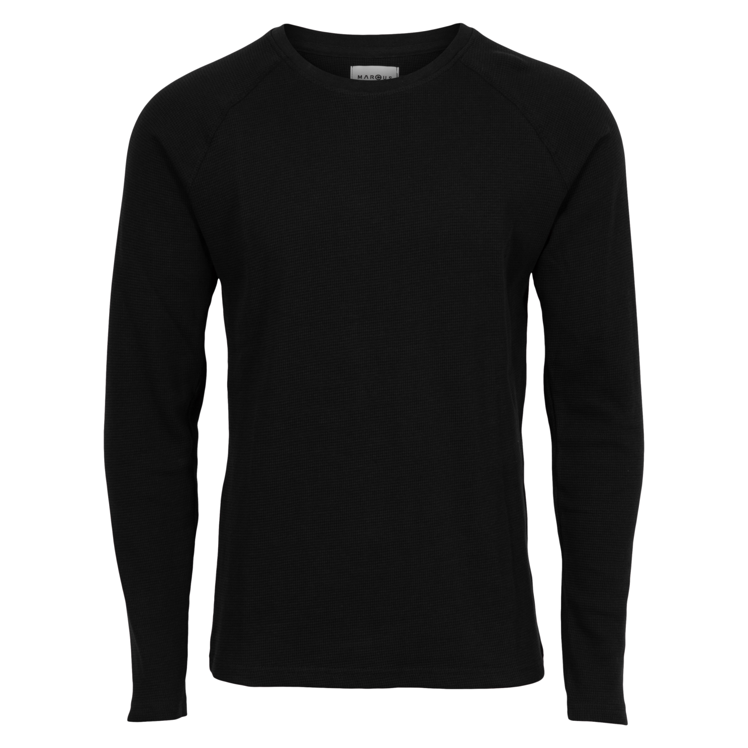 Marcus Ziggy Herre Striktrøje Plus Size Black 5xl Sort  5XL