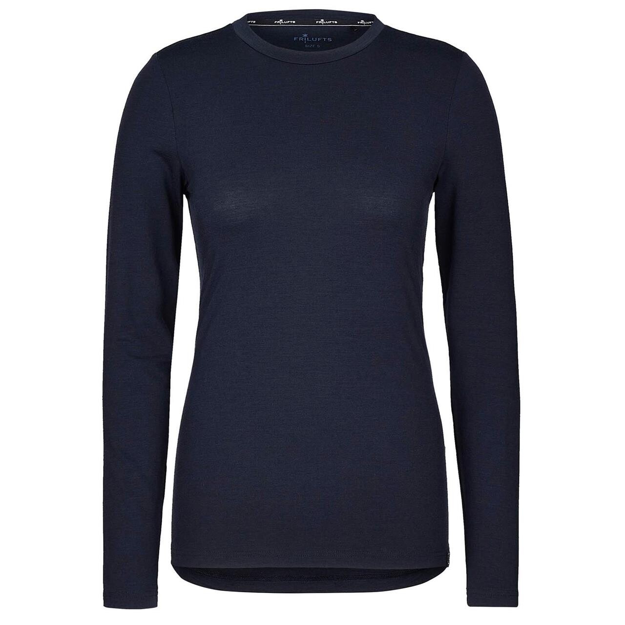 Frilufts Womens Ojobi Longsleeve Blå Dark Sapphire Large Blå (DARK SAPPH  X-large