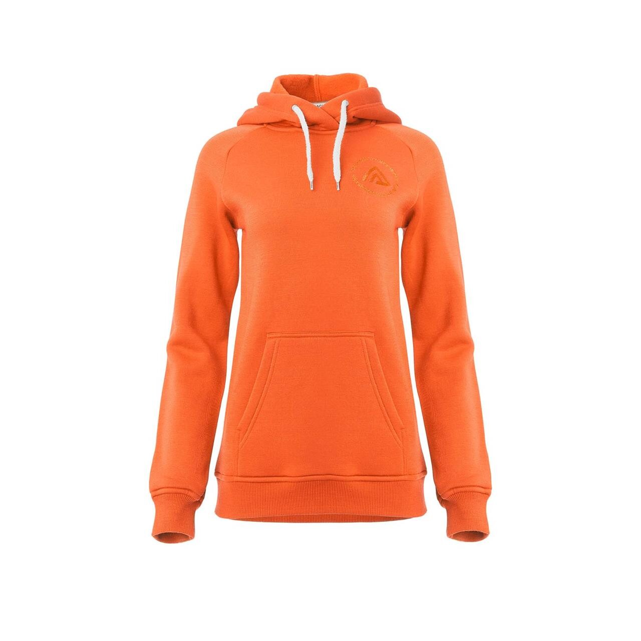 Aclima Womens Fleecewool Hoodie Orange Orange Tiger Large Orange (ORANGE  XX-large