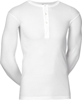 Jbs Original Langærmet Shirt Med Knapper Hvid Str Large Hvid Mand 3XL