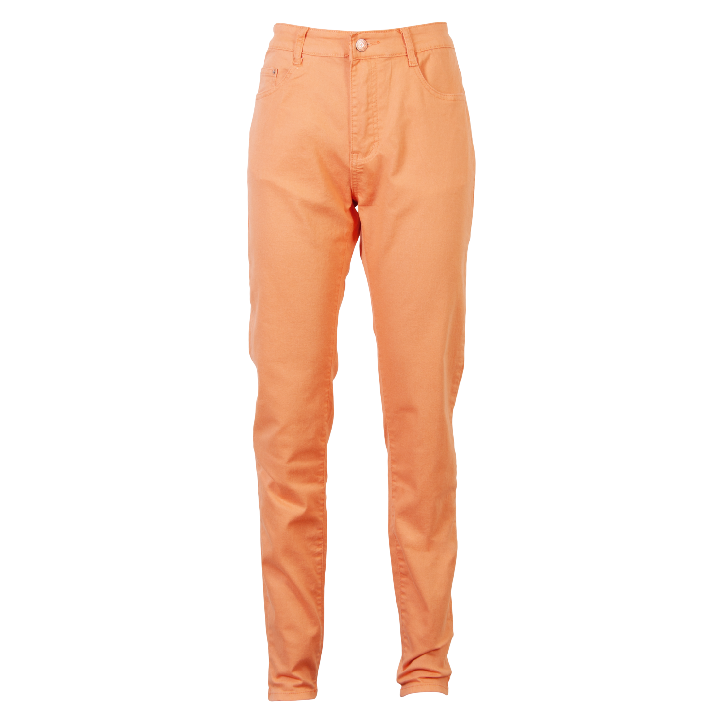 Dame Bukser Plus Size Orange Orange  46