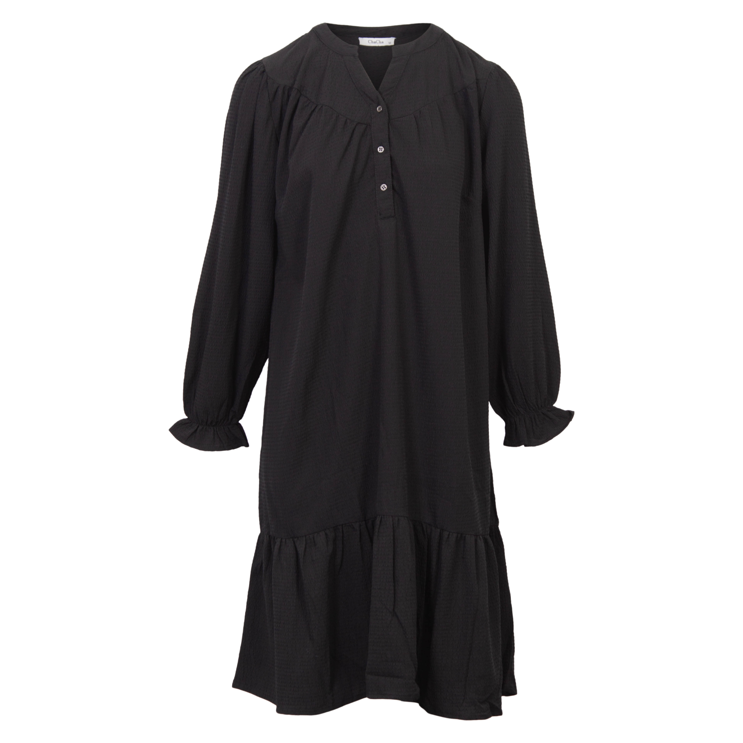 Zbyz Dame Kjole Plus Size Black Sort  54/56