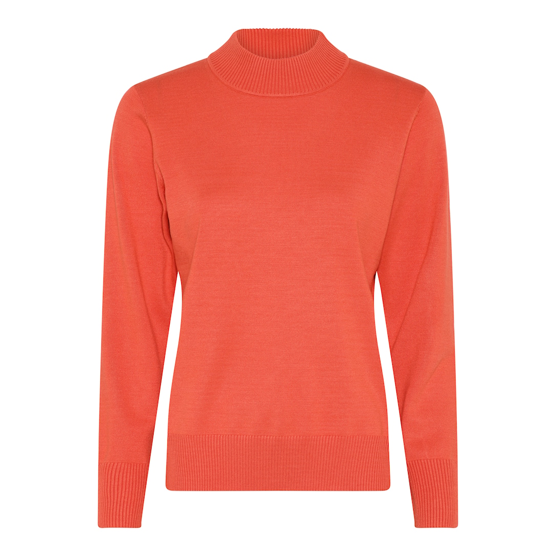 Micha Viscose Strik Orange Xxxl