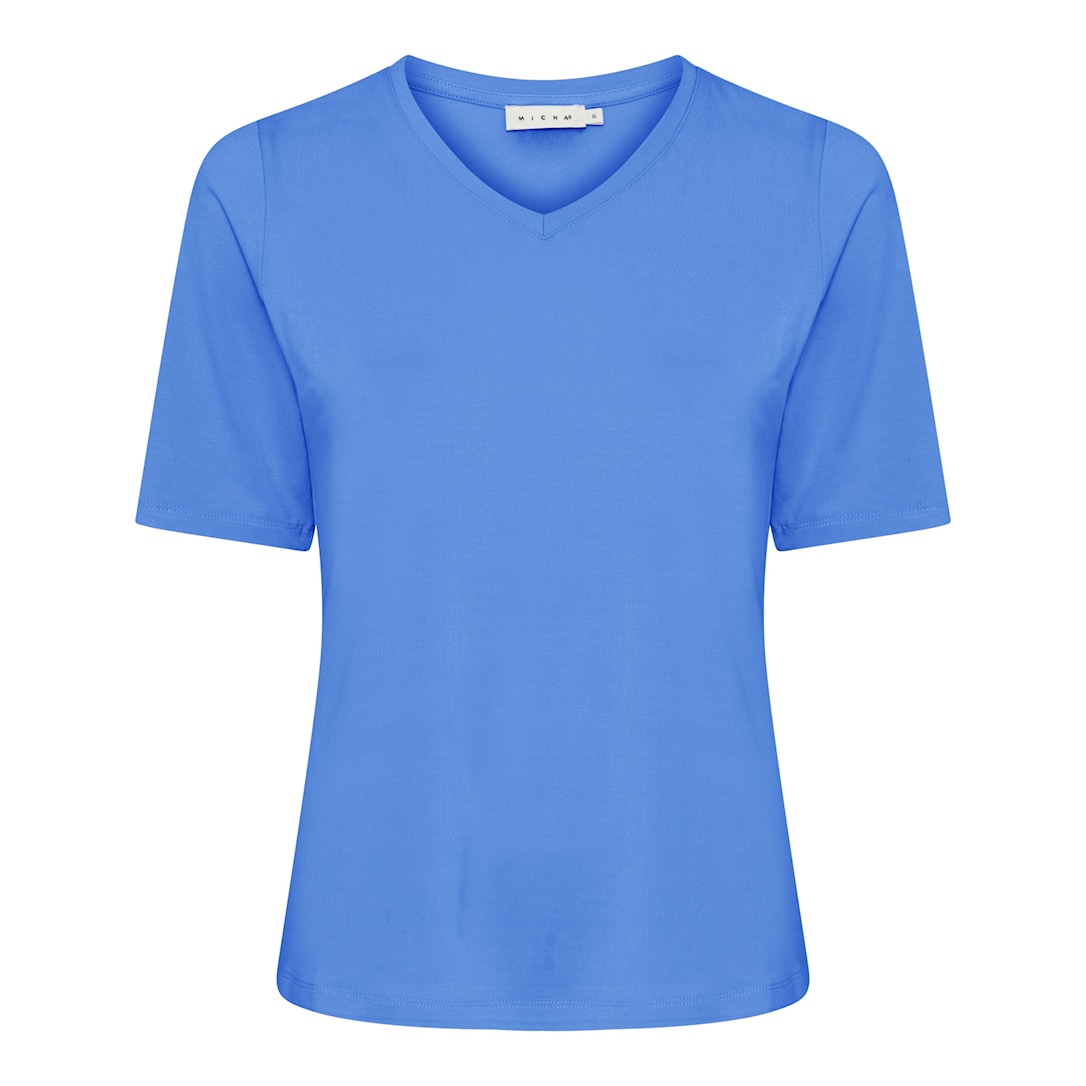 Micha Shirt Dame Viscose Blå Xxxl