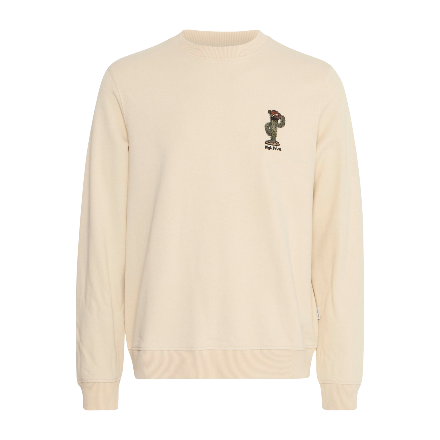 Blend Herre Sweatee Shirt Bleached Sand Bleached Sand  2xl
