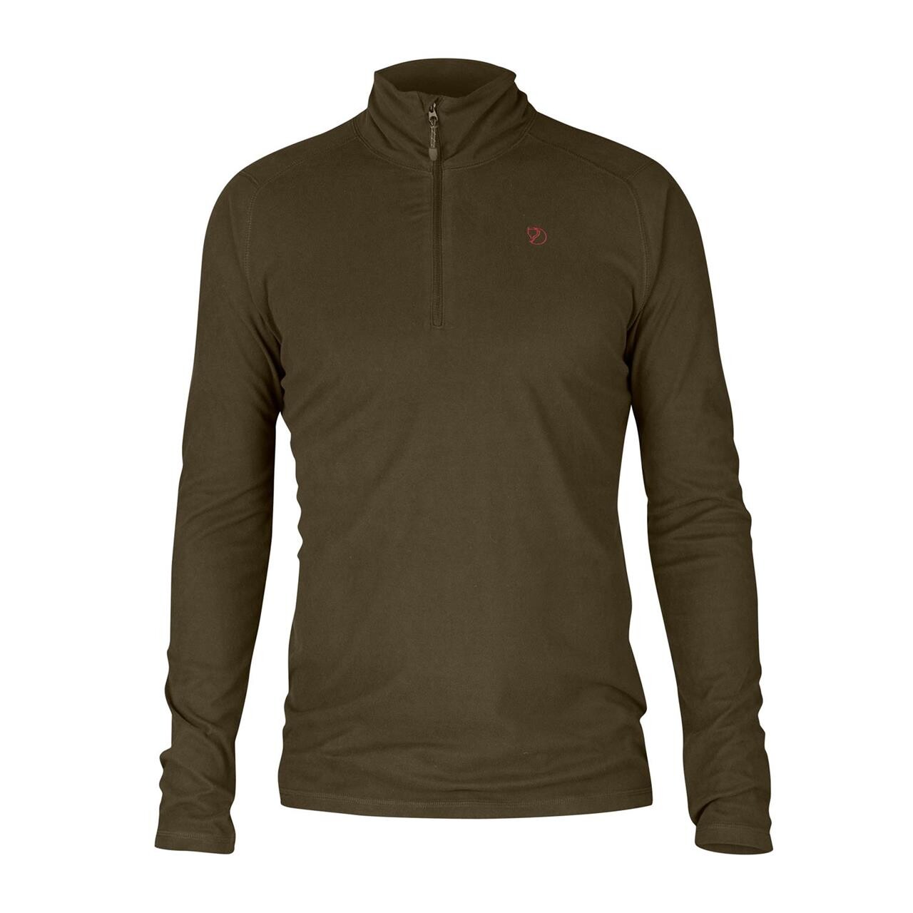 Fjallraven Mens Pine Half Zip Grøn Dark Olive 633 Large Grøn  X-large
