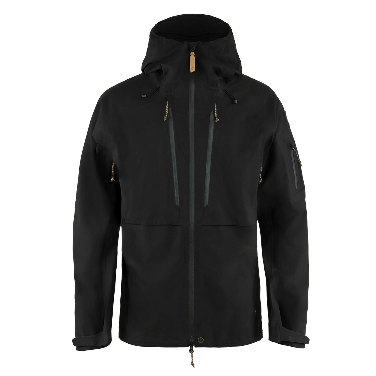 Fjallraven Mens Keb Eco Shell Jacket Sort Black 550 Large Sort  XX-large