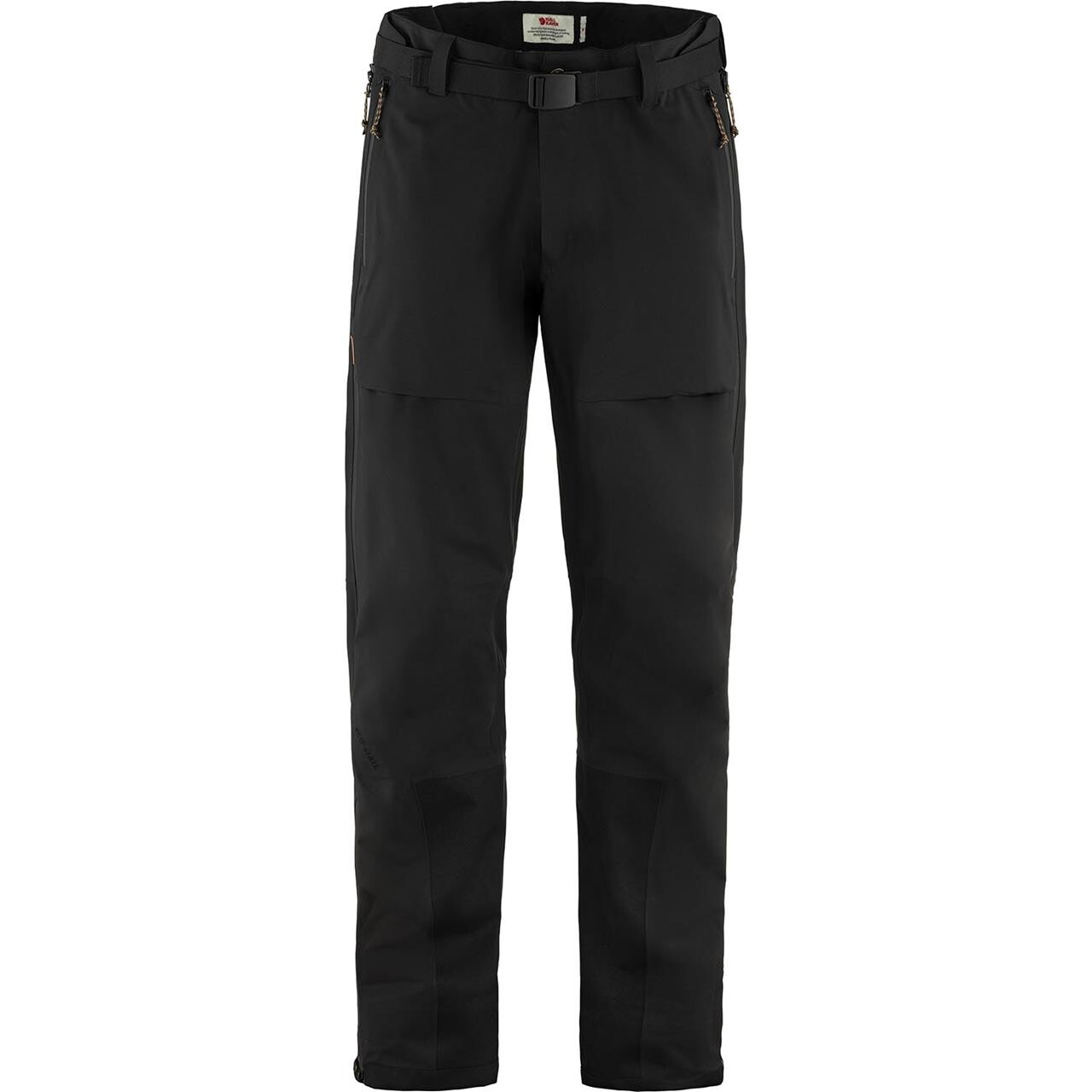Fjallraven Mens Keb Eco Shell Trousers Sort Black 550 Large Sort  XX-large