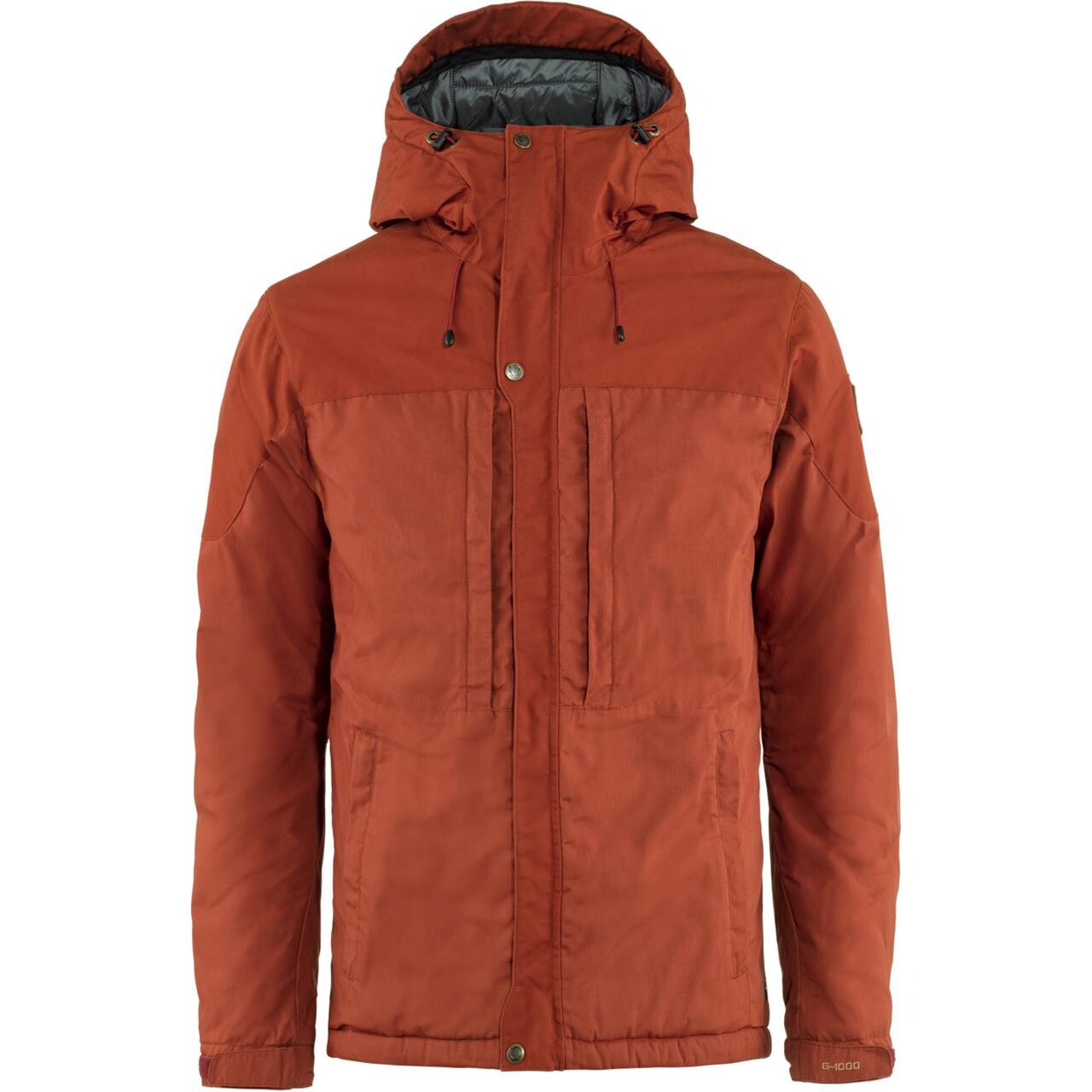 Fjallraven Mens Skogs Padded Jacket Rød Autumn Leaf 215 Large Rød (AUTUMN LEA  XX-large
