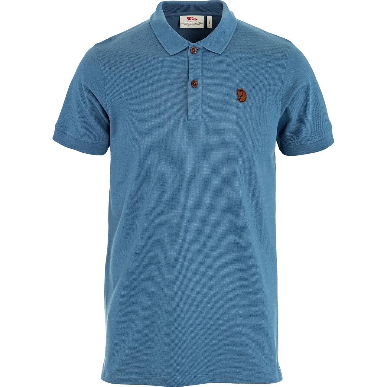 Fjallraven Mens Vik Polo Shirt Blå Dawn Blue 543 Large Blå (DAWN BLUE/  X-large