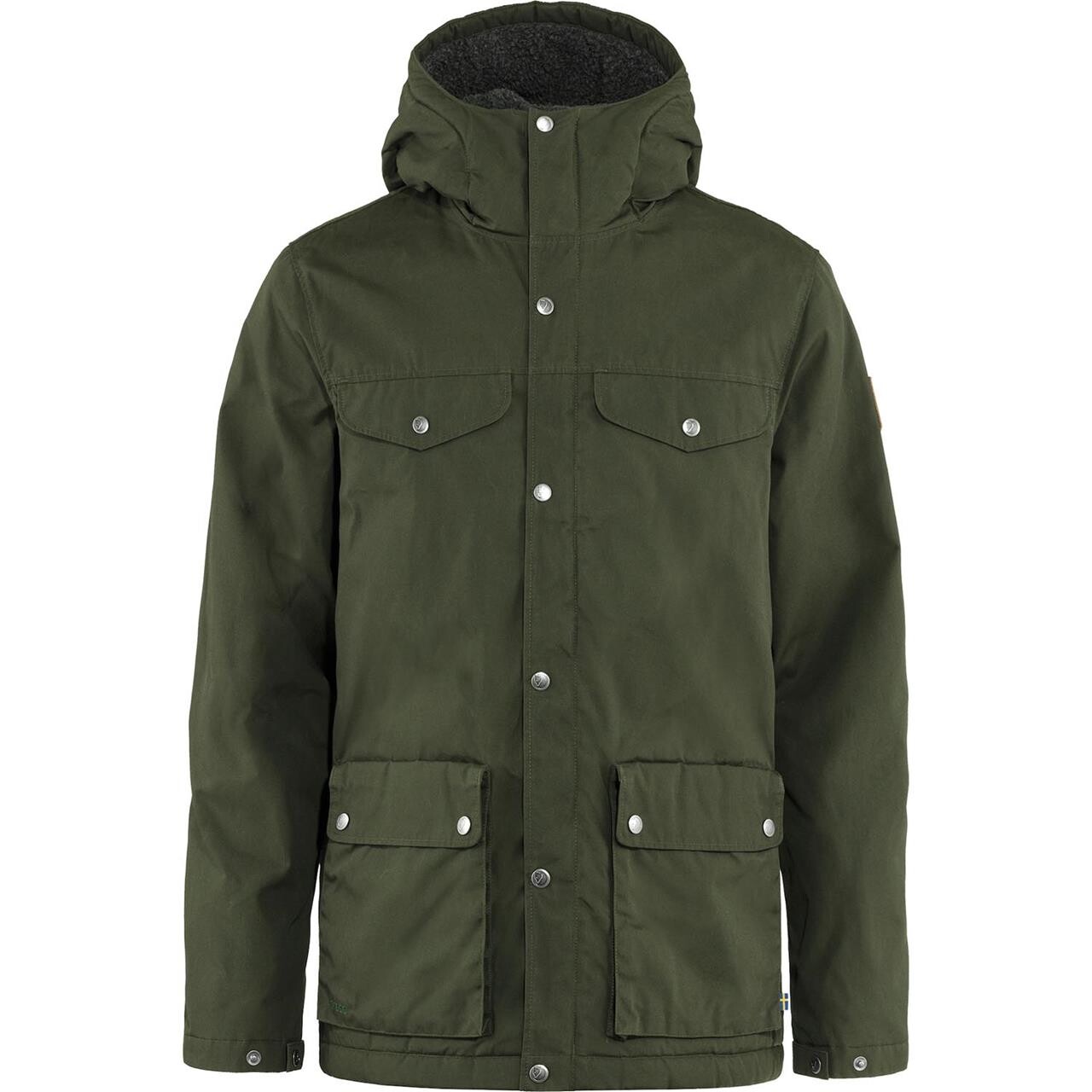 Fjallraven Mens Greenland Winter Jacket Grøn Deep Forest 662 Large Grøn  XX-large