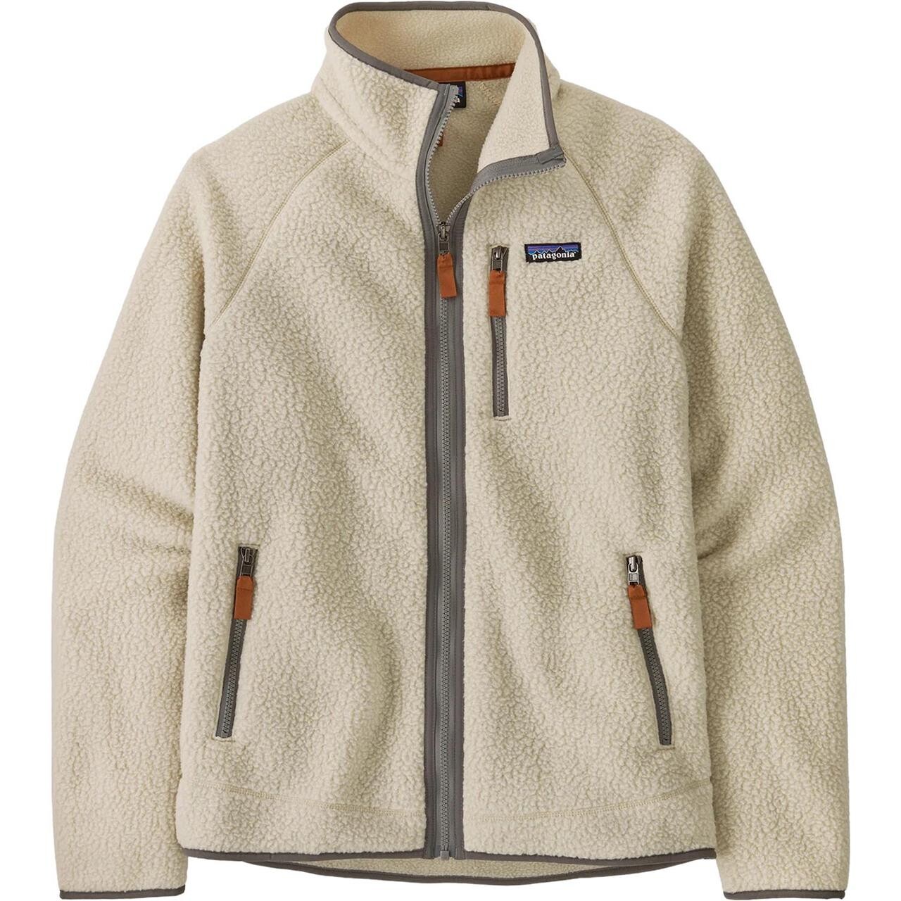 Patagonia Mens Retro Pile Jacket Hvid Pelican Large Hvid  X-large