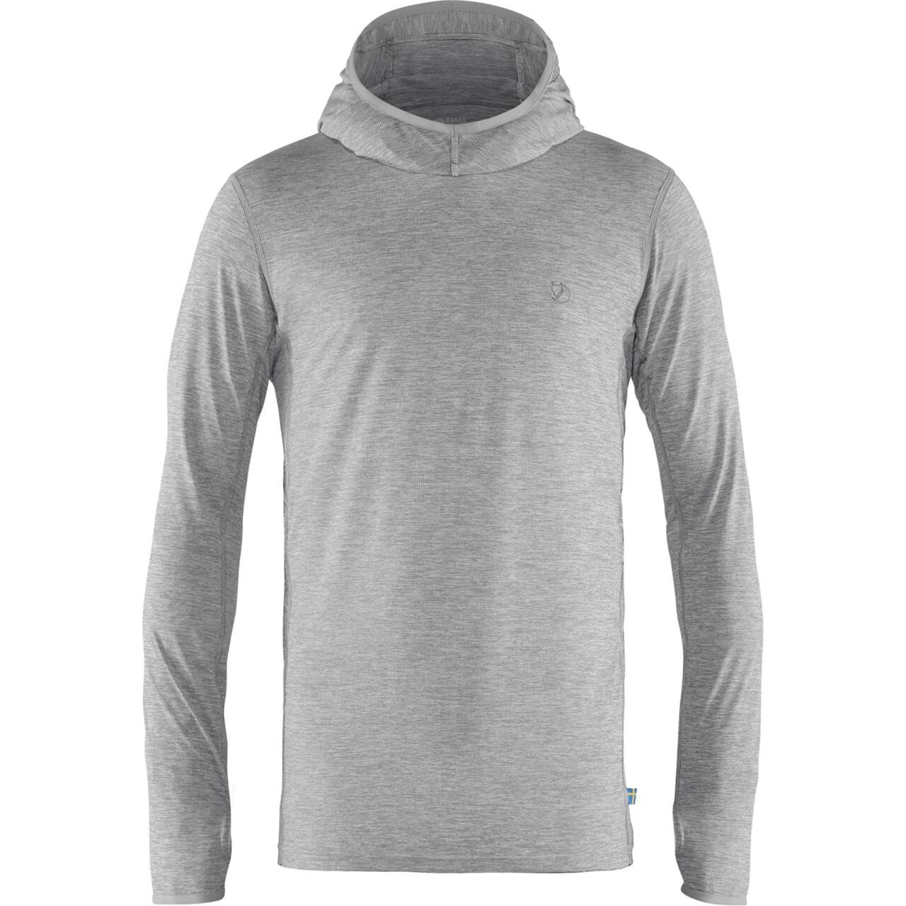 Fjallraven Mens Abisko Sun Hoodie Grå Shark Grey 016 Large Grå (SHARK GREY  XX-large
