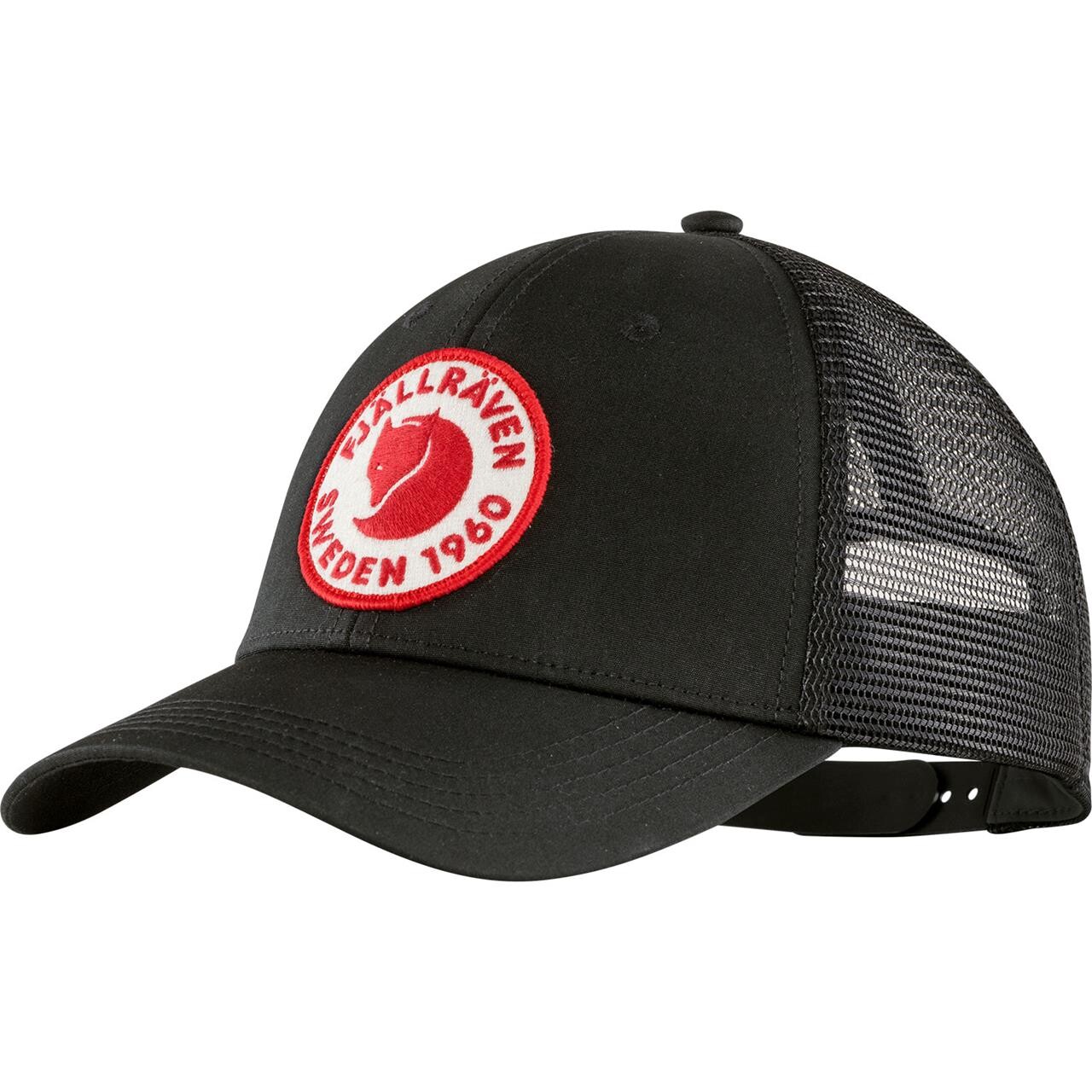 Fjallraven 1960 Logo Långtradarkeps Sort Black 550 Large Large Sort  Large/x-large