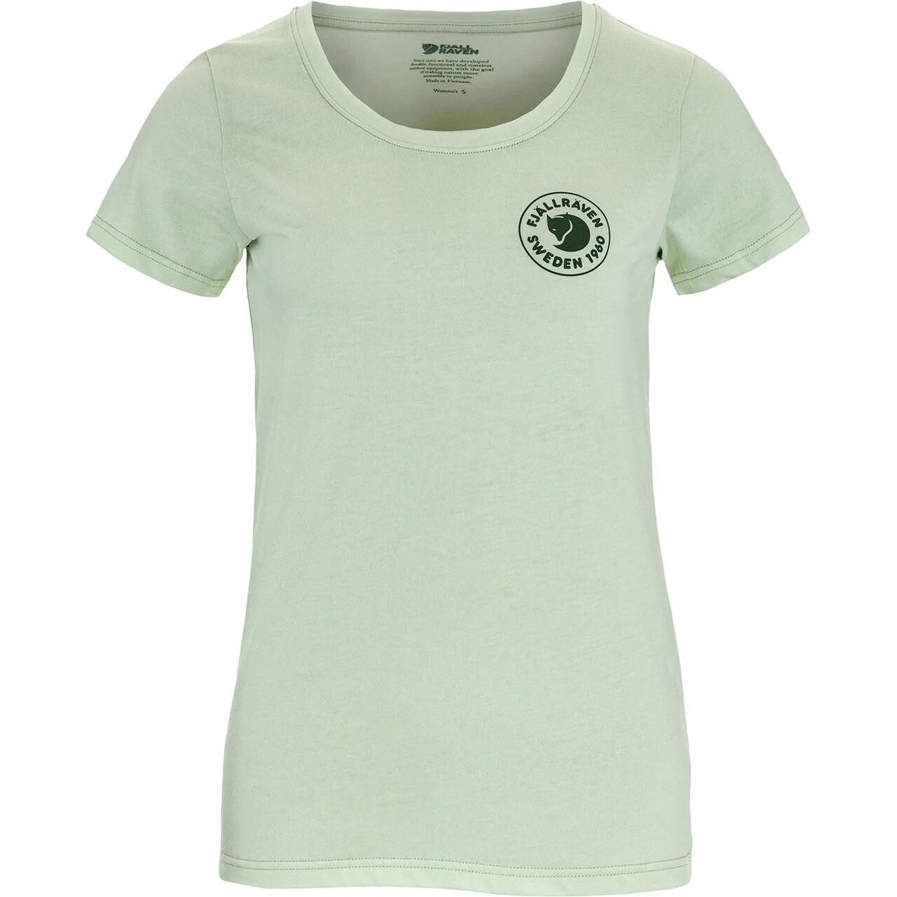 Fjallraven Womens 1960 Logo Shirt Grøn Soft Jade 637 Large Grøn  X-large