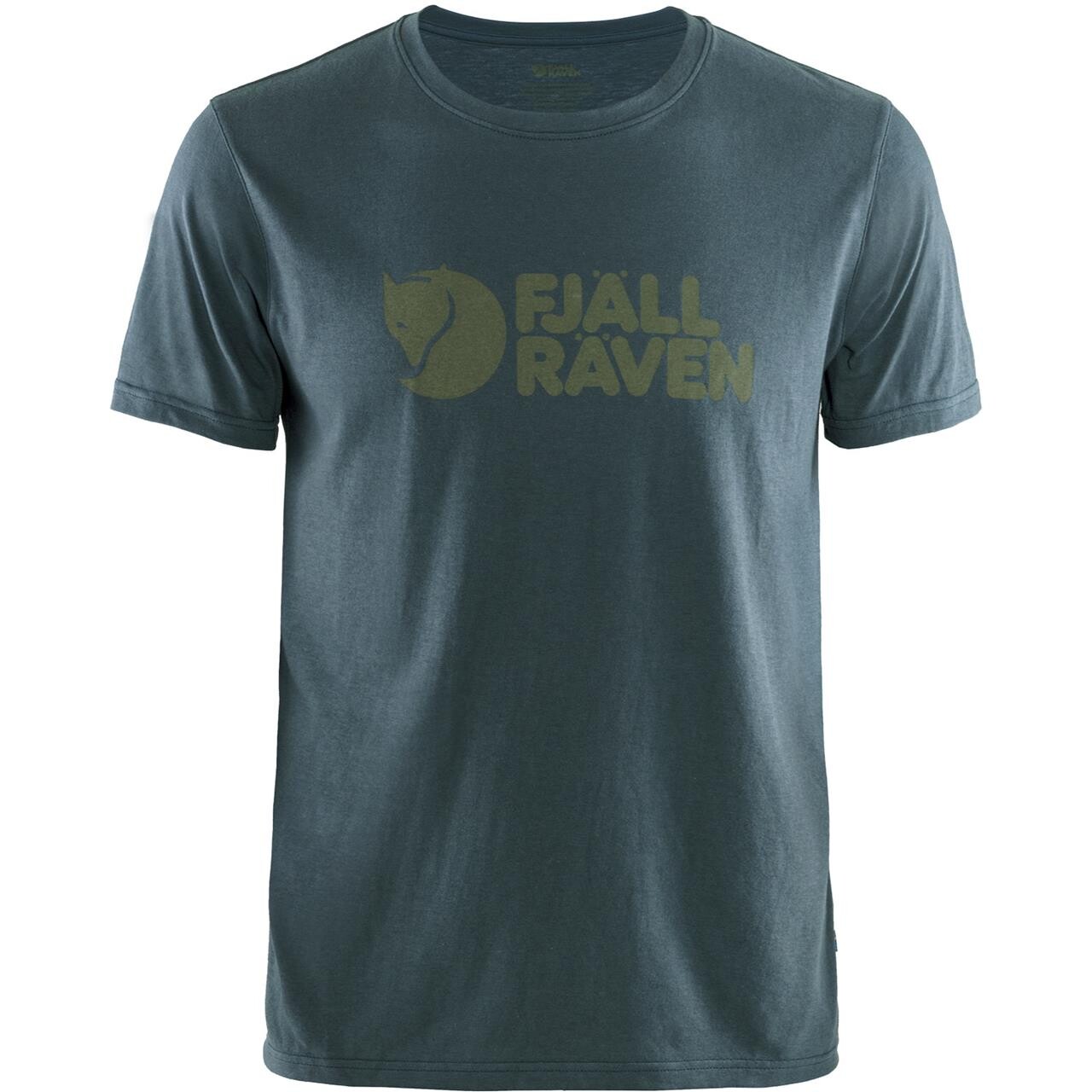 Fjallraven Mens Fjallraven Logo Shirt Blå Navy 560 Large Blå (NAVY/560)  XX-large