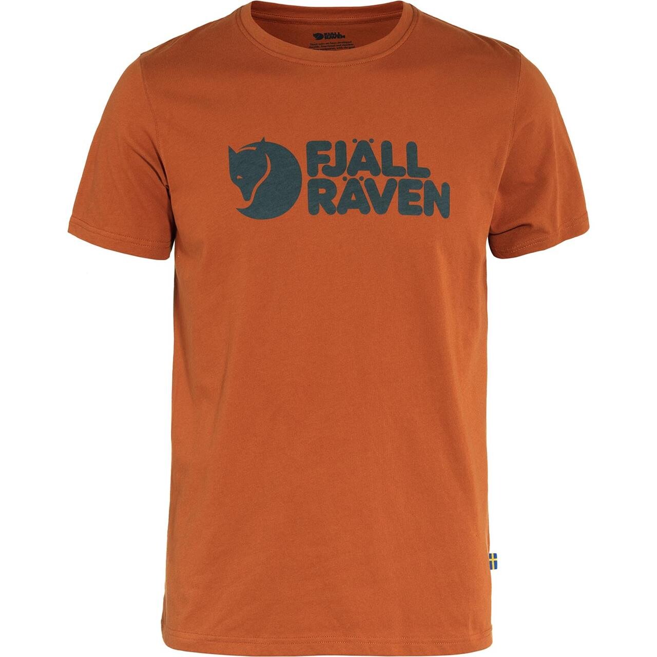 Fjallraven Mens Fjallraven Logo Shirt Brun Terracotta Brown 243 Large Brun (TERRACOTT  XX-large