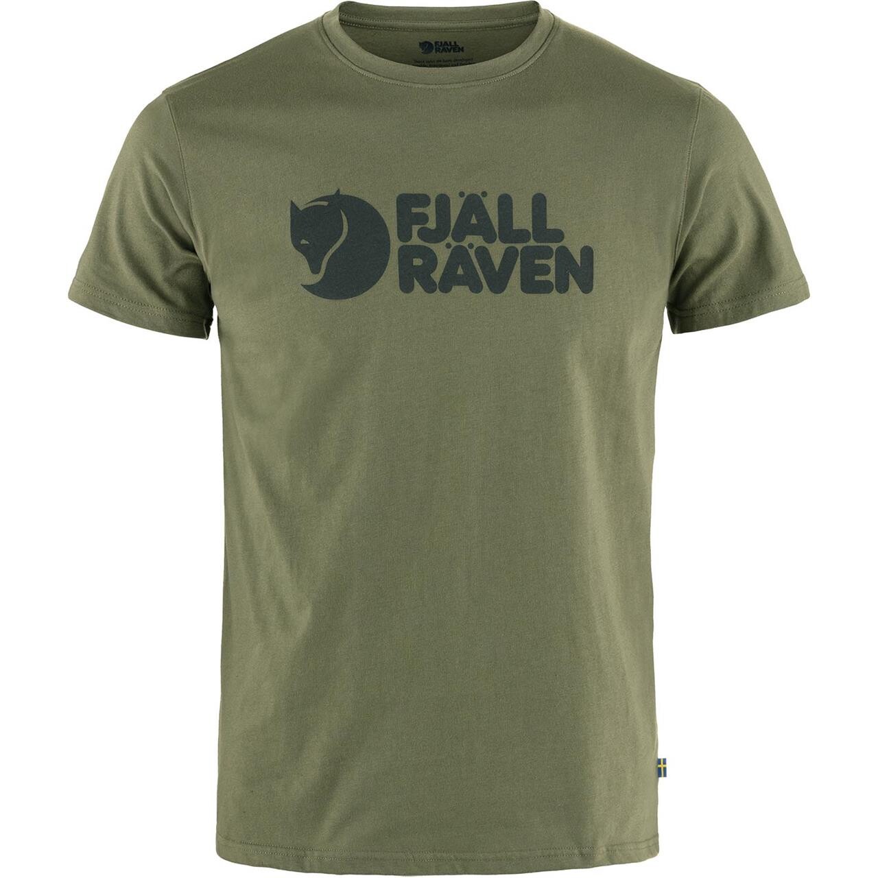 Fjallraven Mens Fjallraven Logo Shirt Grøn Laurel Green 625 Large Grøn  X-large