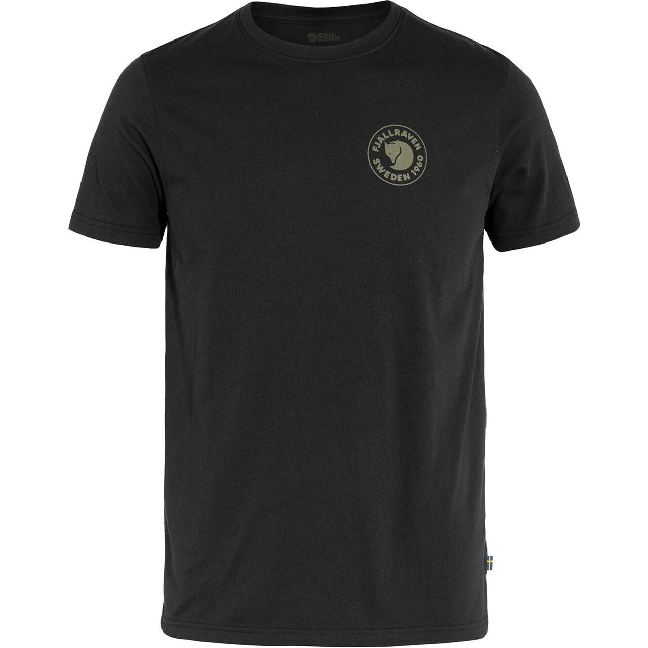 Fjallraven Mens 1960 Logo Shirt Sort Black 550 Large Sort  XX-large