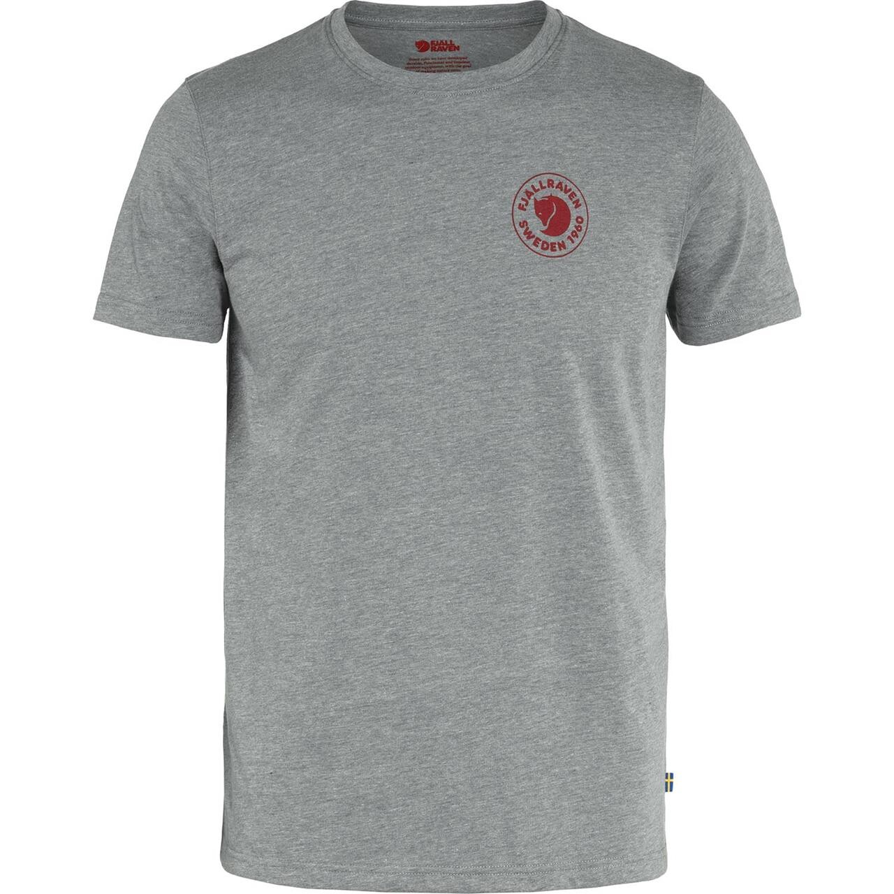 Fjallraven Mens 1960 Logo Shirt Grå Grey Melange 051 Large Grå (GREY MELAN  XX-large
